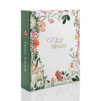 Album na zdjęcia wsuwane Flower Zielony na 200 zdjęć 10x15